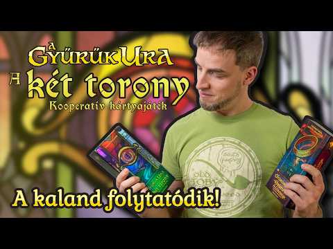 A kaland folytatódik | A Gyűrűk Ura - A két torony társasjáték bemutató  - Gémklub