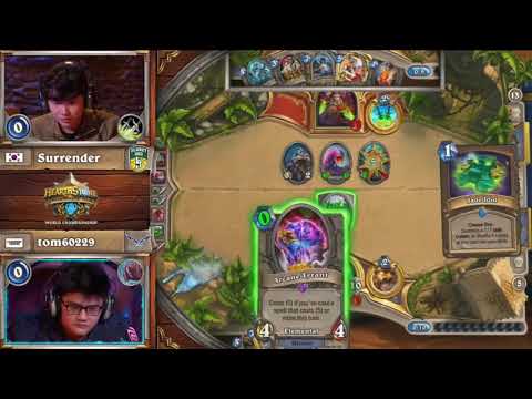 2017 爐石世界冠軍賽四強 Tom60229 vs Surrender 親王護駕大哥！