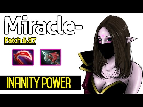 Miracle- Dota 2 - Patch 6.87 : Templar Assassin Vol.3 - [Middle] Full game - Infinity Power