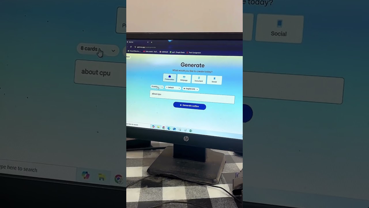 Create PPT in second using AI se #trending #ppt#manish #kumar🖥️💪