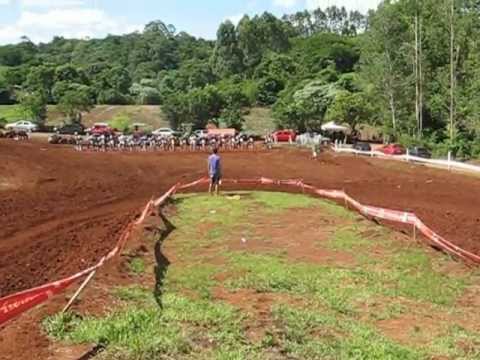 Largada Categoria 180cc 2T 200cc 4T Final Oestino de Veloterra 2012 SMO - SC