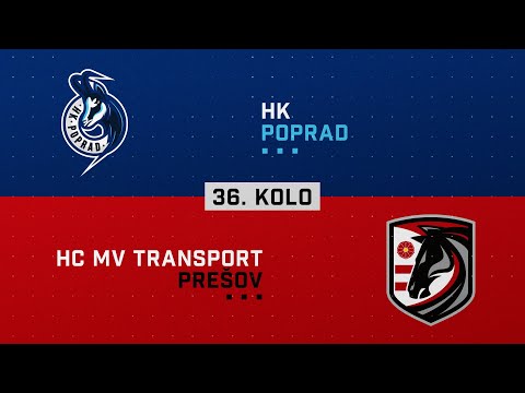 36.kolo HK Poprad - HC MV Transport Prešov HIGHLIGHTS