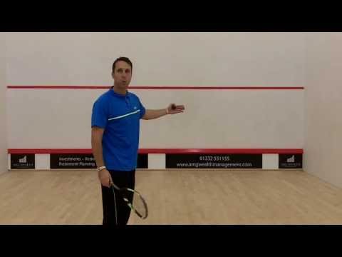 Squash coaching tips: The 'hold' shot can be used to disrupt your opponent's movement patterns