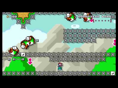 [Super Mario Maker] "Surf Challenge"