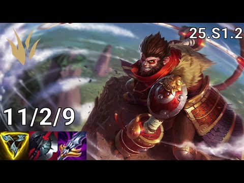 Wukong Jungle vs Sejuani - EUW diamond | Patch 25.S1.2
