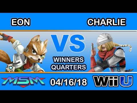 MSM 142 - GRV | Eon (Fox) Vs. Charlie (Sheik) Winners Quarters - Smash 4