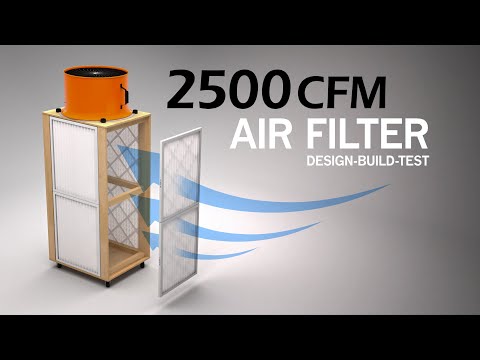 Don't Breathe DUST - How to Make a Portable Shop Air Cleaner for $200