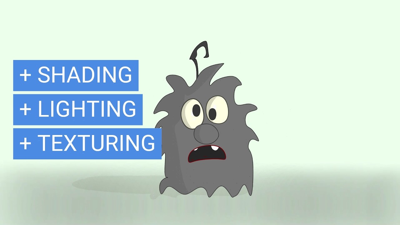 Vector drawing feature video thumbnail