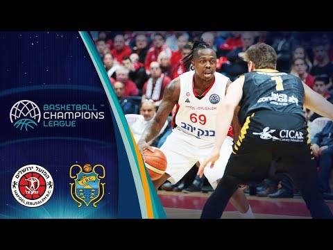 Hapoel Jerusalem v Iberostar Tenerife - Full Game - Qtr-Final - Basketball Champions League 2018-19