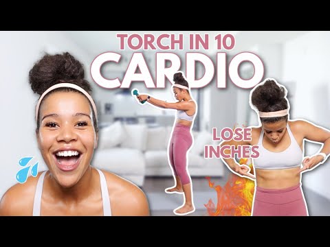 20 Minute Beginner At Home HIIT Cardio Walking Workout