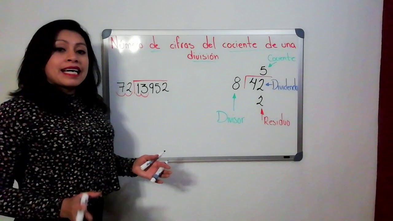 Número de cifras del cociente de una división, desafío matemático 3 de 5o grado