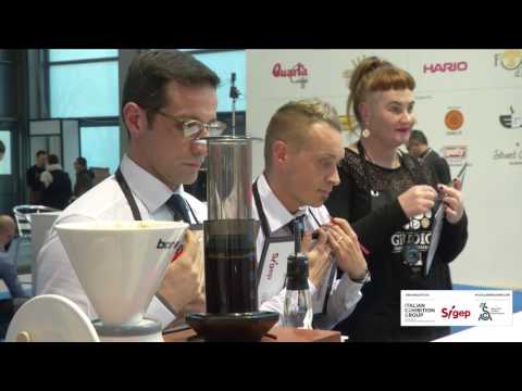 Davide Spinelli - CICS Campionato Italiano di Coffee in Good Spirits - FINALE Sigep 2017