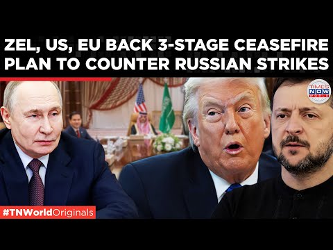 UKRAINE'S DIPLOMATIC STRIKES:  Kyiv, US, EU Unveil 3-Stage Plan If Ceasefire Fails | World News