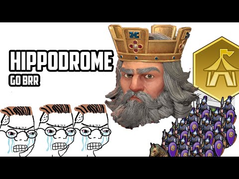 HIPPODROME Cavalry Printer go BRR - Byzantium is insanely fun in Civ 6