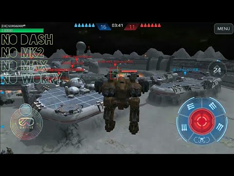 War Robots • Team DeathMatch 1,2 Million Damage with Old School Hangar