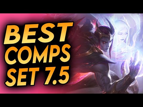THE BEST COMPS OF SET 7.5 - PATCH 12.17 TIER LIST - SET 7.5 TFT Beginners Meta Strategy Comp Build