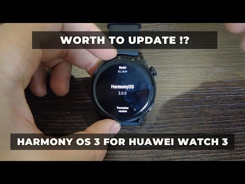 HarmonyOS 3 on Huawei Watch 3 - A Game Changer in Wearable Tech!"
