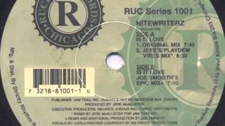 Nitewriterz - Is It Love (Original Mix)