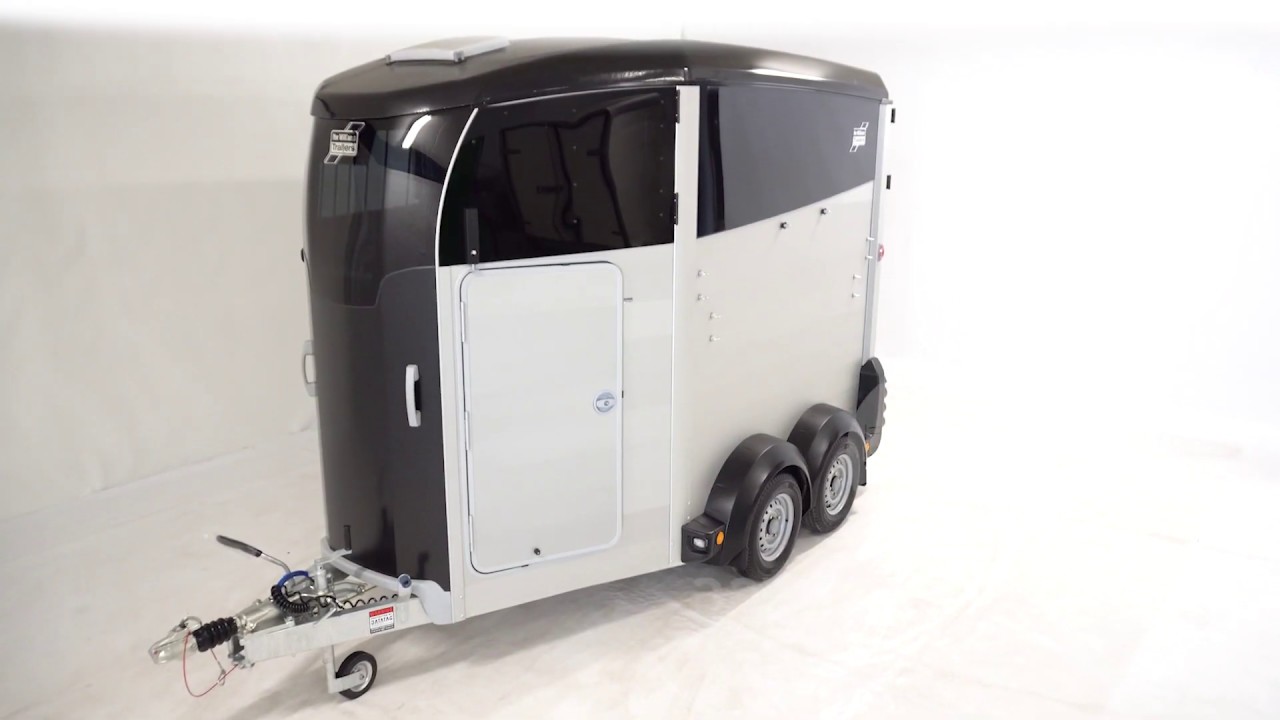 Ifor-Williams HBX 506 2-paards trailer met vooruitloop video