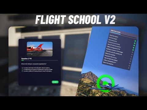 [ESX/QB] vms_flightschoolv2 | Voiceover & Different theoretical and practical exams thumbnail 2