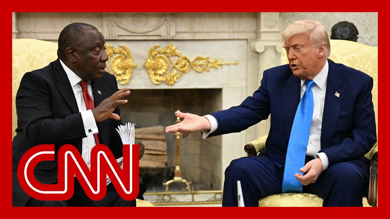 South African president challenges Trump on claims of 'White genocide'