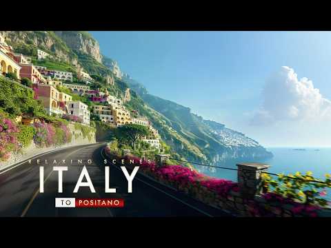 🇮🇹 The Secret Road to Positano | Hidden Summer Drive in Italy