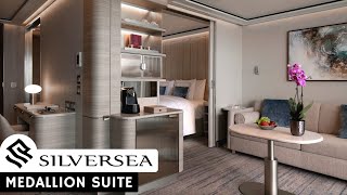 Silver Nova | Medallion Suite Full Walkthrough Tour & Review | Silversea Cruises | 4K | 2024