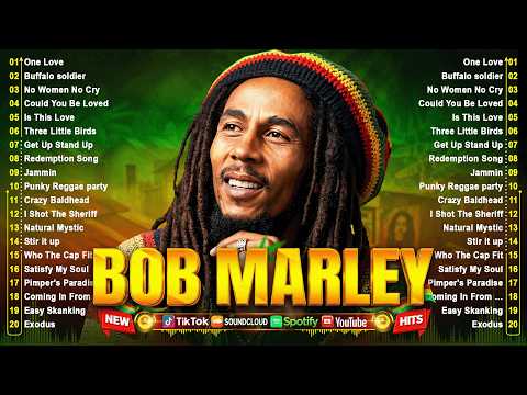 Bob Marley Greatest Hits of All Time👑 The Best Of Bob Marley👑 Bob Marley's Timeless Hits Compilation
