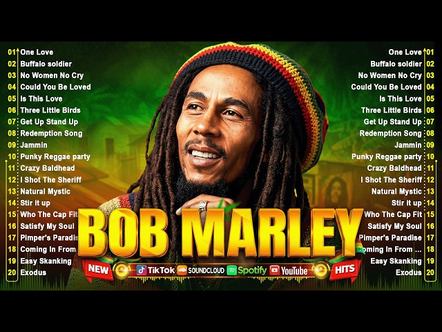 Bob Marley Greatest Hits of All Time👑 The Best Of Bob Marley👑 Bob Marley's Timeless Hits Compilation SDDEFAULT Thumbnail