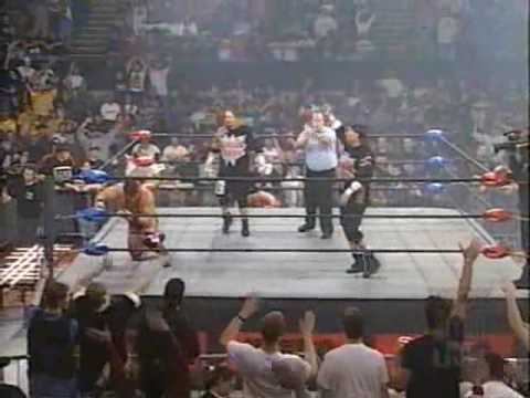 (3.24.1997) Road to Spring Stampede 1997 Part 5 - High Voltage vs. Public Enemy