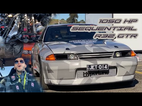 1050HP Sequential R32 GTR Scares the Sh!T out of me!