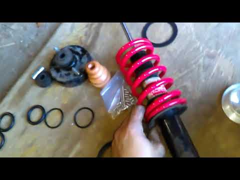 DNA racing coil sleeves installed on 97 Honda Civic