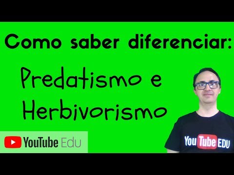 DIFERENÇAS ENTRE PREDATISMO E HERBIVORISMO