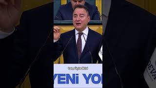 Ali Babacan: “İmar rantlarının mutlaka yeniden düzenlenmesi gerekiyor.”