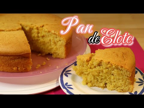 Pan de Elote con Maíz Enlatado en ¡Licuadora!