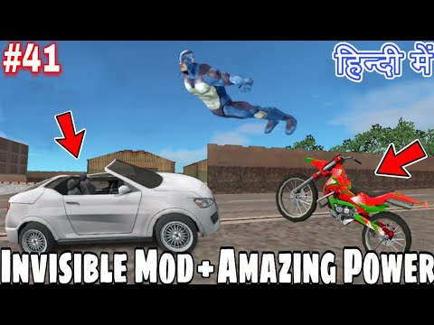 Invisible Mod and Amazing Power in Rope Hero Vice Town New Update Giveaway Secret Places #41 Hindi