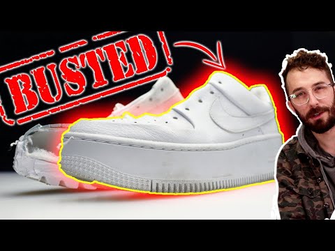 Air Force 1 Platforms are NOT what you think... - Nike AF1 Sage Low
