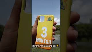 Chennai super kings iPhone 11 Back Cover | CSK back cover | Best iPhone 11 back cover| IPL Cover 🔥