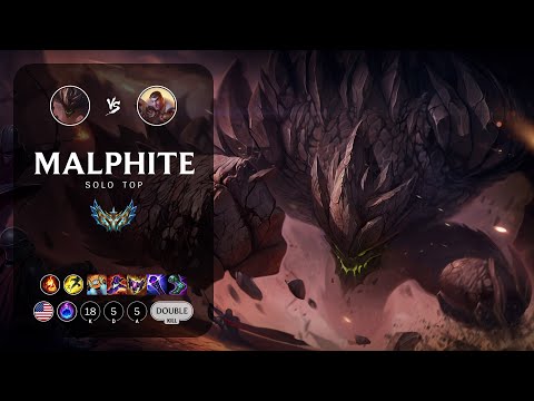Malphite Top vs Jayce - NA Challenger Patch 13.16