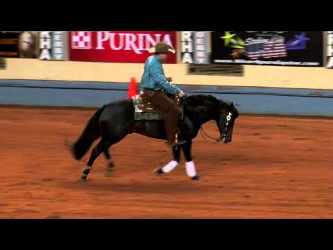High Roller Whiz ridden by Jordan Larson - 2014 NRHA Derby(Open Derby Finals)