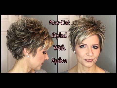 Hair Tutorial: My New Cut - Spiked Style! Video