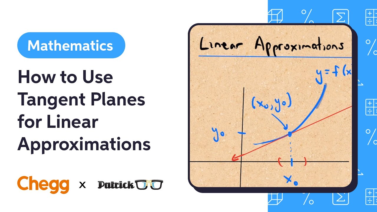 How to Use Tangent Planes for Linear Approximations Ft. PatrickJMT