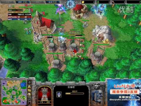 【难得一偷】魔兽争霸大帝解说WCA 120 vs Yumiko 1 LR