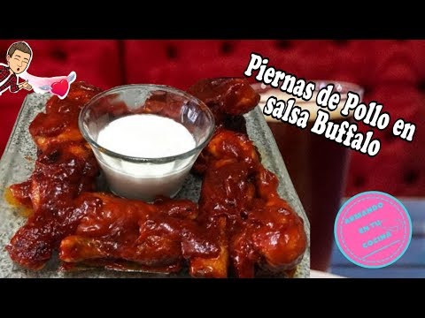 Piernitas de pollo bufalo / hot wings Video