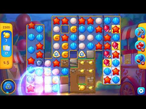 Fishdom Level 2305 in 12 moves