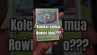 Cek koleksi binder rowlet aku gaes!!! #pokemon #rowlet #bindercollection #kartupokemon