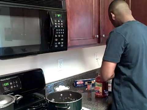 Chunky Ragu Spaghetti