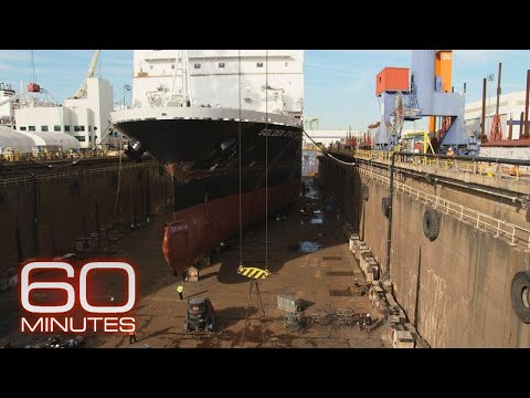 美國造船業崩潰！恐威脅國家與經濟安全 | 60 Minutes (Collapse of U.S. shipbuilding poses national and economic security risks | 60 Minutes)