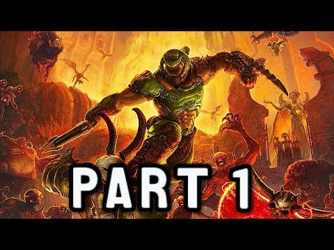 Doom Eternal Walkthrough Gameplay Part 1 - Intro - (Xbox One)