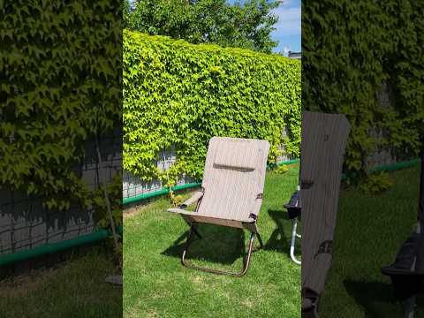 Шезлонг Vitan Горизонт d25 мм (текстилен черный) - фото 1 - id-p1418093389